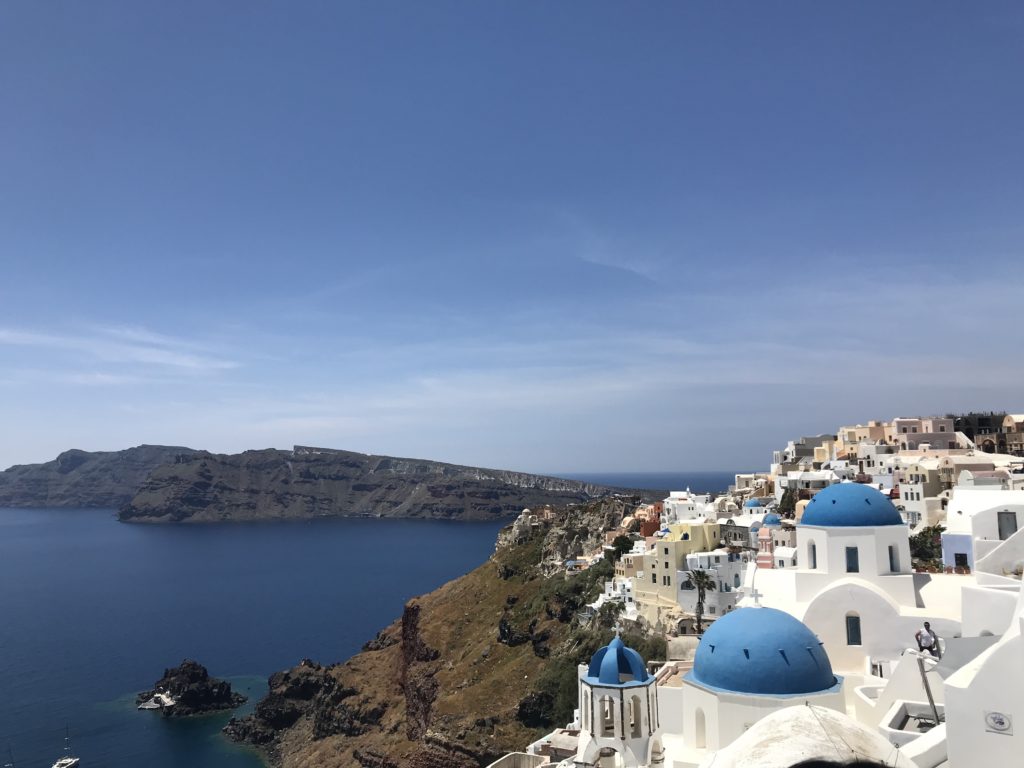 女子一人旅 ギリシャ サントリーニ島で見た夕陽は世界で一番美しかっ